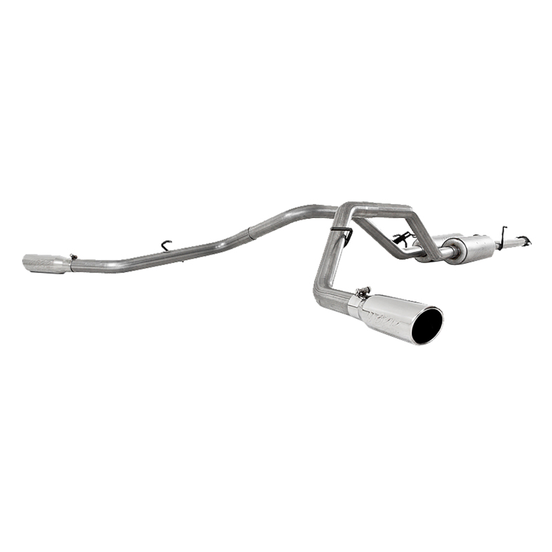 Toyota Tundra Performance Exhaust - Dual Split Side Exit - MBRP - Armor Plus Cat Back - `09-`10