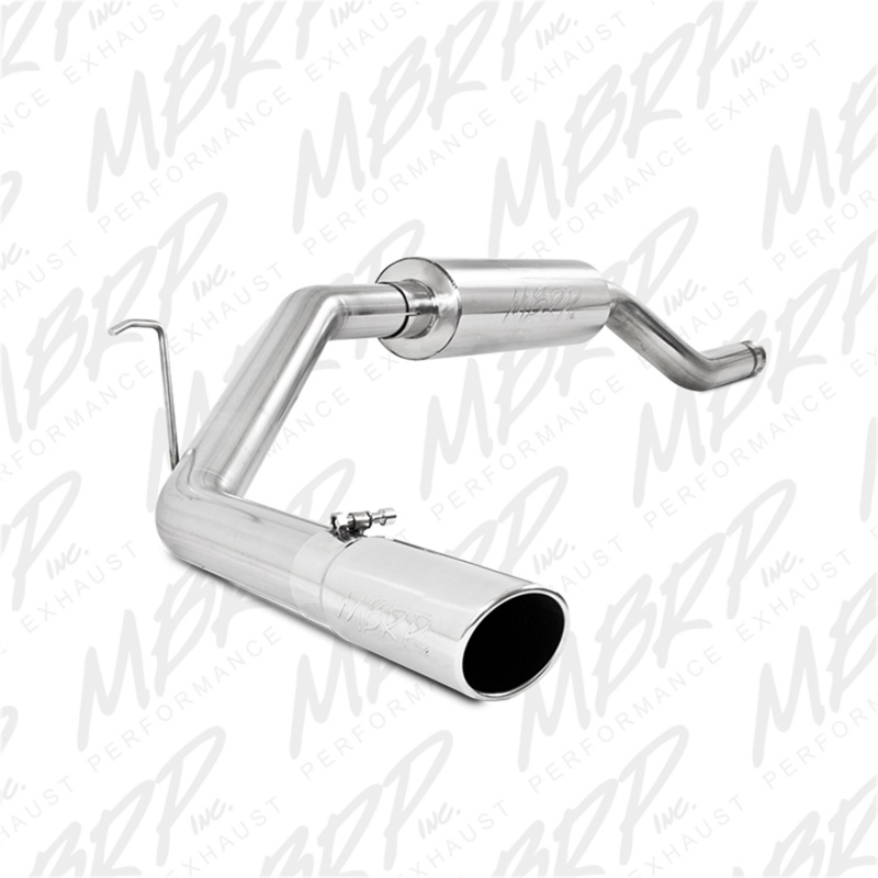 Toyota Tundra Performance Exhaust - Single Side Exit - MBRP - Armor Lite Resonator Back - `00-`06