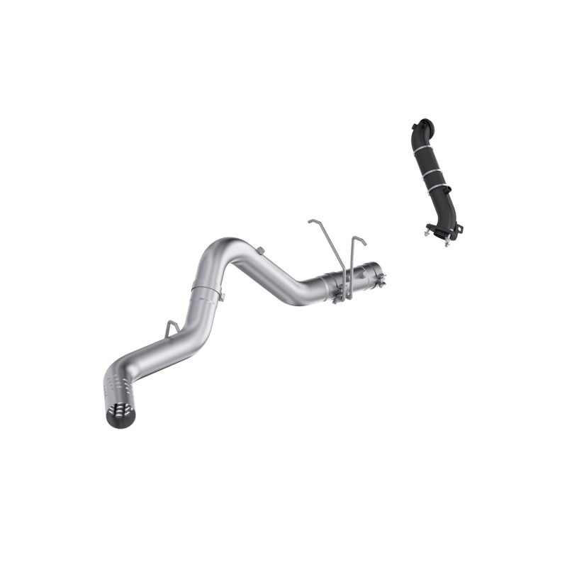 GMC Sierra 2500HD Performance Exhaust - Single Side Exit - MBRP - Cat Back, Armor Lite, Aluminized Steel - `15-`16