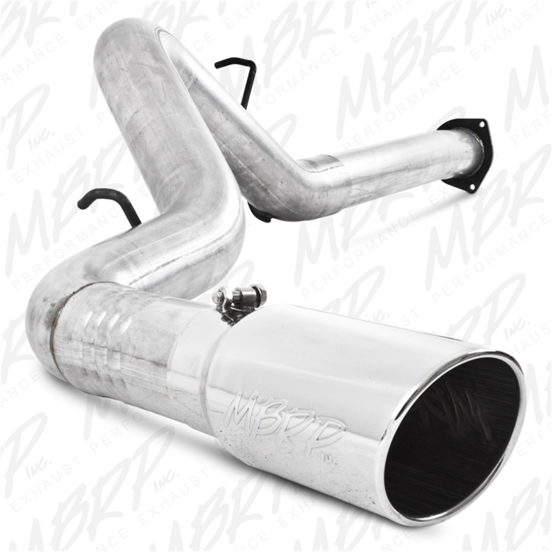 GMC 3500 Performance Exhaust - Single Side Exit - MBRP - Armor Lite DPF Back - `07-`09