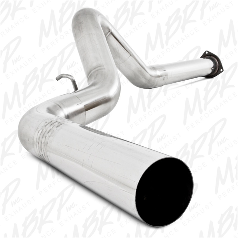 GMC 3500 Performance Exhaust - Single Side Exit - MBRP - DPF Back SLM, Armor Plus, T409 Stainless Steel - `07-`10