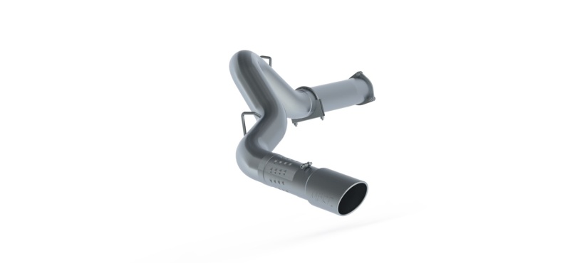 Chevrolet 2500 Performance Exhaust - Single Side - MBRP - DPF Back, Armor Lite, Aluminized Steel, 5in. Filter Back, 6in. OD Tip - `07-`09 Chevrolet 2500 Performance Exhaust - Single Side - MBRP - DPF Back, Armor Lite, Aluminized Steel, 5in. Filter Back, 6in. OD Tip - `07-`09