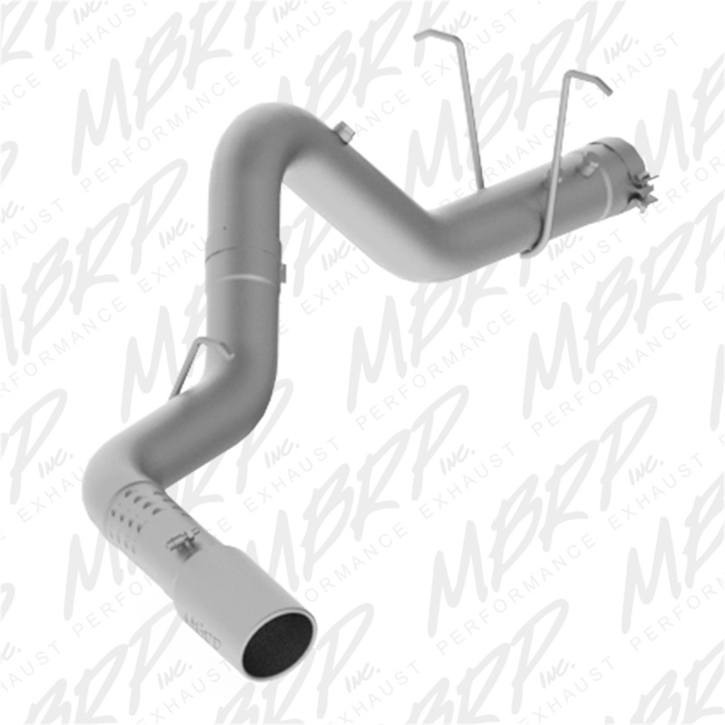 GMC Sierra 3500HD Performance Exhaust - Single Side Exit - MBRP - DPF Back AL, Armor Lite - `11-`27