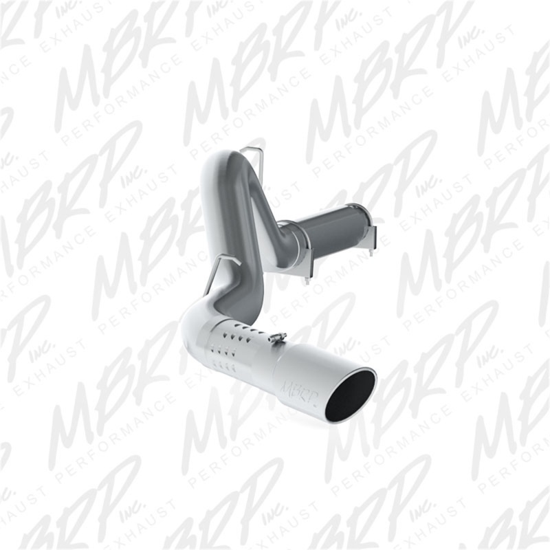 GMC 2500 Performance Exhaust - Single Side Exit - MBRP - Cat Back, T409 Stainless Steel, Armor Plus - `11-`18