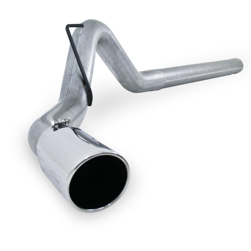 Ram 3500 Performance Exhaust - MBRP - Armor Lite DPF-Back, 4 in. Aluminized Steel, Single Side Exit, 5 in. Tip - `11-`12