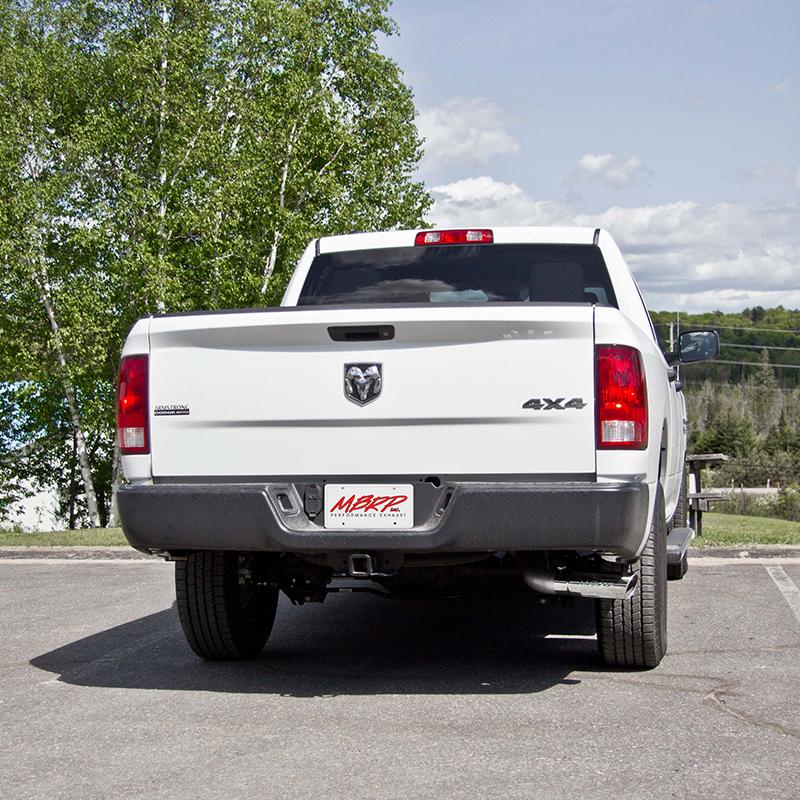 Ram 1500 Performance Exhaust - Single Side Exit - MBRP - DPF Back, Armor Lite - 2014