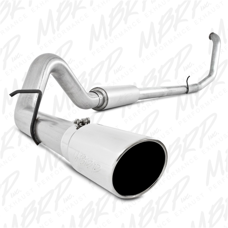 Ford F-350 Performance Exhaust - Single Side Exit - MBRP - Turbo Back Armor Lite - `99-`03