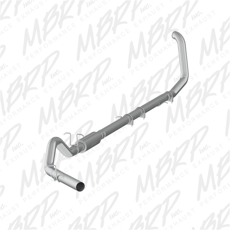 Ford F-350 Performance Exhaust - MBRP - Cat Back, Armor Lite, Single Side Exit - `99-`03