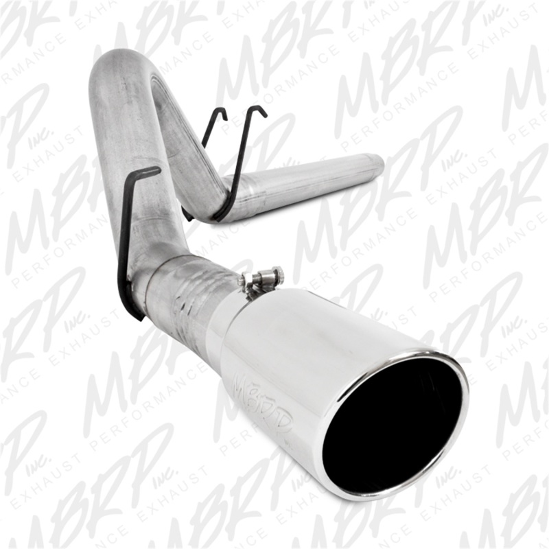 Ford F450 Performance Exhaust - MBRP - DPF Back AL, Armor Lite Series, Single Side Exit, Aluminized Steel - `08-`09