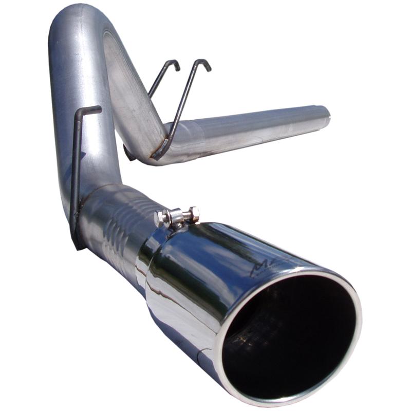 Ford F450 Performance Exhaust - MBRP - DPF Back AL, Armor Lite Series, Single Side Exit, Aluminized Steel - `08-`09