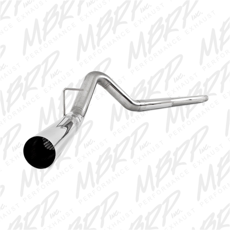 Ford F350 Performance Exhaust - MBRP - DPF Back, Single Side Exit, T409 Stainless Steel, Armor Plus, No Tip - `08-`10