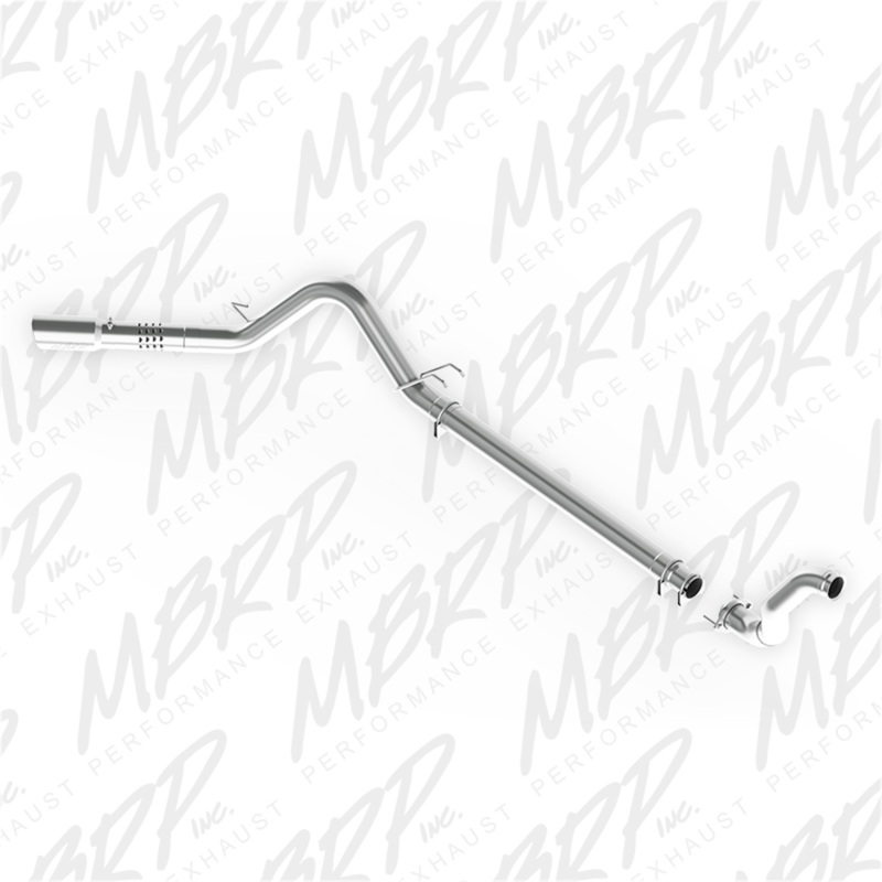 Ford F450 Performance Exhaust - Single Side Exit - MBRP - Armor Lite Filter Back - `08-`10