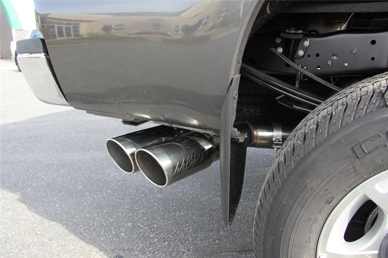 Ford F450 Performance Exhaust - MBRP - Cat Back, Dual Single Side Exit, Armor Plus, T409 Stainless Steel - 2015