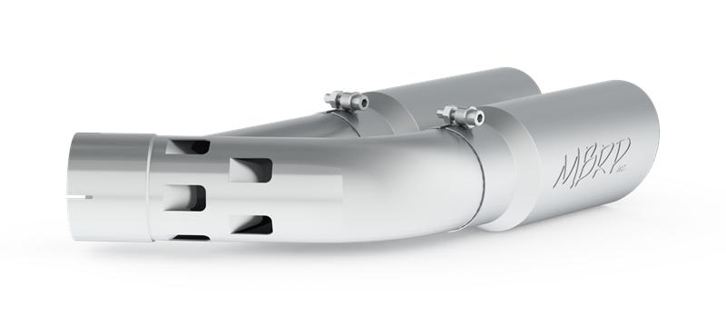 Ford F450 Performance Exhaust - MBRP - Cat Back, Dual Single Side Exit, Armor Plus, T409 Stainless Steel - 2015