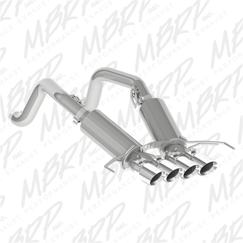 Chevrolet Corvette Performance Exhaust - MBRP - Armor Pro Cat Back - `14-`19 Chevrolet Corvette Performance Exhaust - MBRP - Armor Pro Cat Back - `14-`19