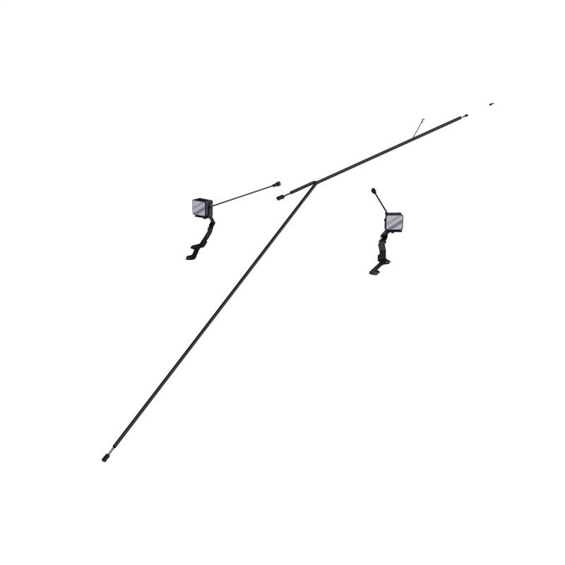 Ram 1500 Ditch Light Kit - MBRP -  Amber Flood Beam - Amber - `25-`26