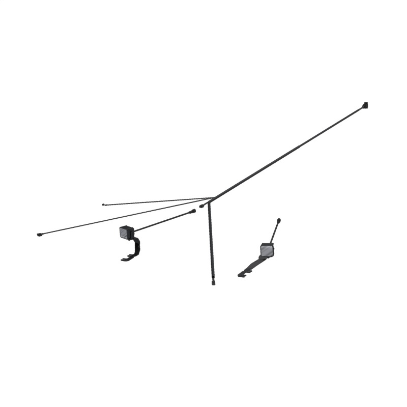 Ford Ranger Light Kit - MBRP - Ditch Light Kit - Flood Beam - `24-`26