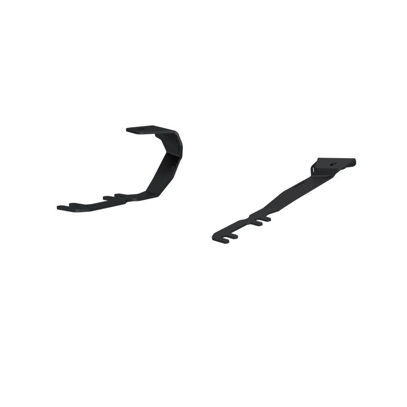 Ford Ranger Light Bracket Kits - MBRP - Ditch Light Brackets - Black-Coated - `24-`26