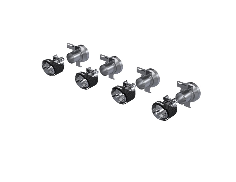 Kia Stinger GT Performance Exhaust - MBRP - Quad Tip - Carbon Fiber - `18-`22