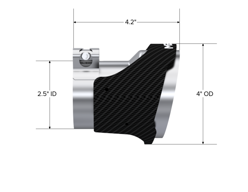 Kia Stinger GT Performance Exhaust - MBRP - Quad Tip - Carbon Fiber - `18-`22