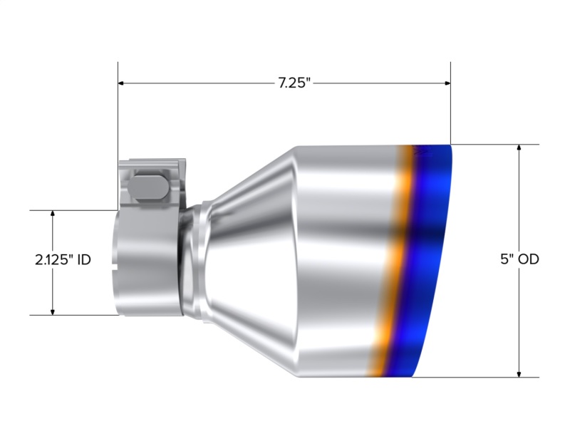 Subaru BRZ Performance Exhaust - MBRP - Armor Pro Burnt End - Burnt End - `17-`25