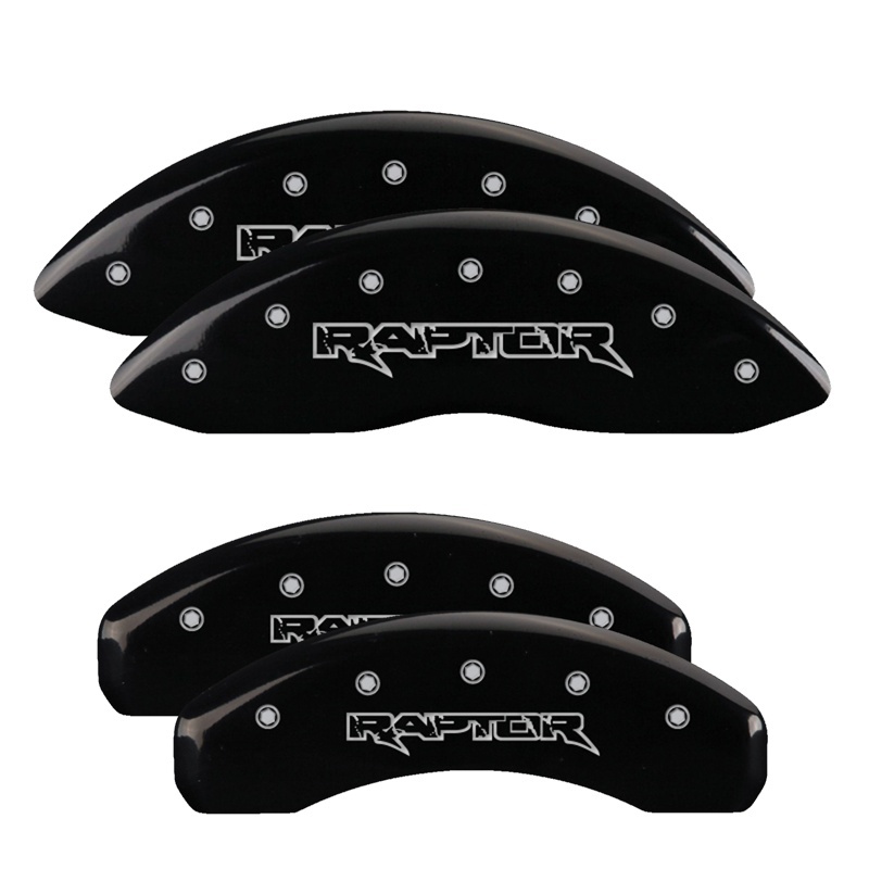 Ford F-150 Caliper Covers - Front + Rear - MGP - Raptor - Black - `10-`11 Ford F-150 Caliper Covers - Front + Rear - MGP - Raptor - Black - `10-`11