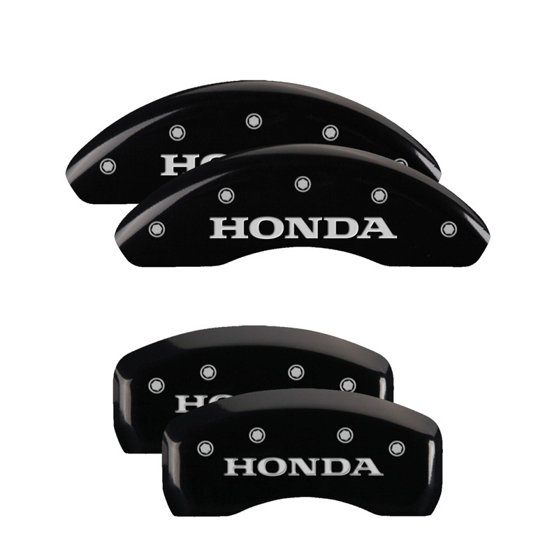 Honda Accord Caliper Covers - Front + Rear - MGP - Black - `03-`07