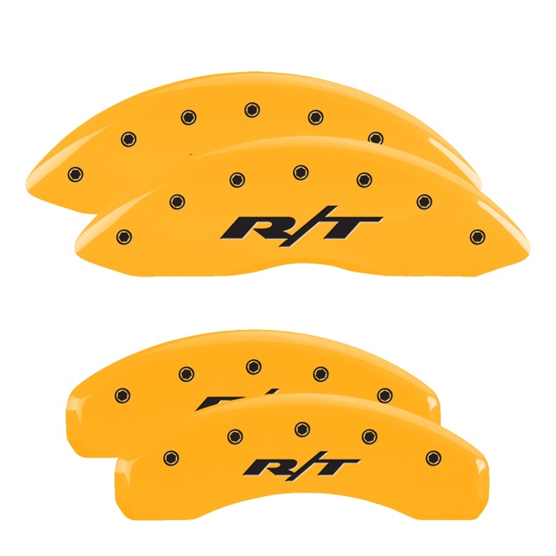 RAM 1500 Caliper Covers - Front + Rear - MGP - RT1-Truck - Yellow - `11-`24 RAM 1500 Caliper Covers - Front + Rear - MGP - RT1-Truck - Yellow - `11-`24