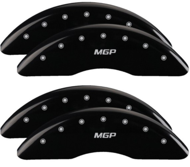 RAM 3500 Caliper Covers - Front + Rear - MGP - Engraved MGP Logo - Black - `19-`24