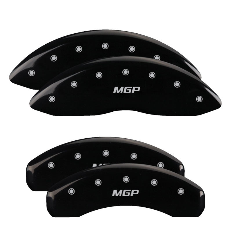 Tesla S Caliper Covers - Front + Rear - MGP - Engraved - Black - 2018 Tesla S Caliper Covers - Front + Rear - MGP - Engraved - Black - 2018