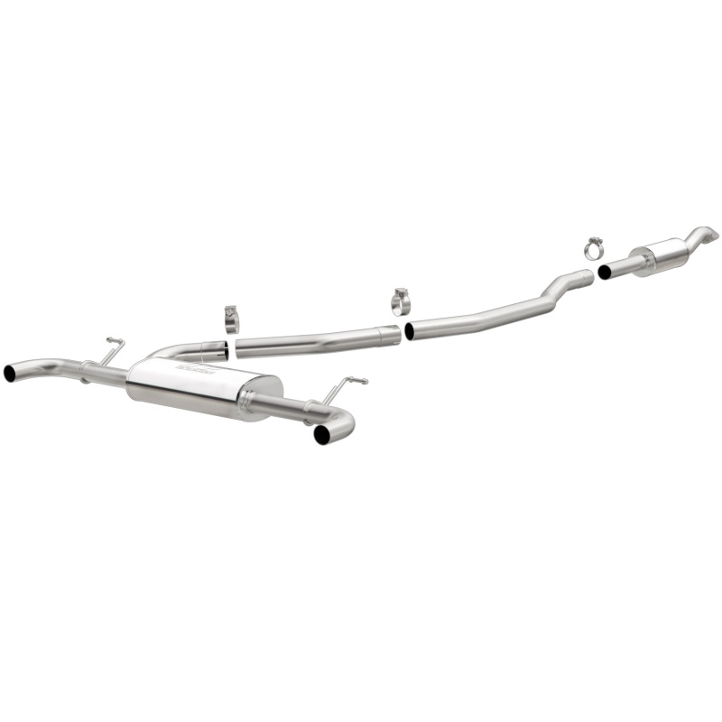 Lincoln MKZ Performance Exhaust - Dual Split Rear - Magnaflow - Street Series Cat-Back - Stainless - `13-`15