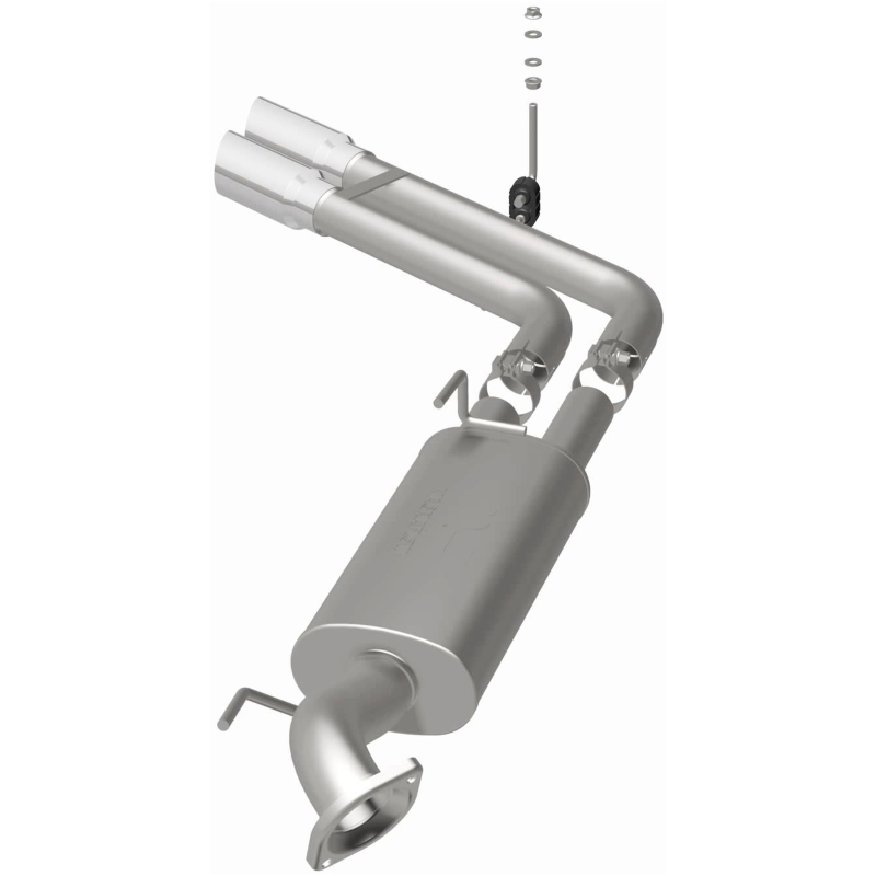 Dodge Ram 1500 Performance Exhaust - Dual Same Side Before Passenger Rear Tire - Magnaflow - Street Series Cat Back - `09-`13