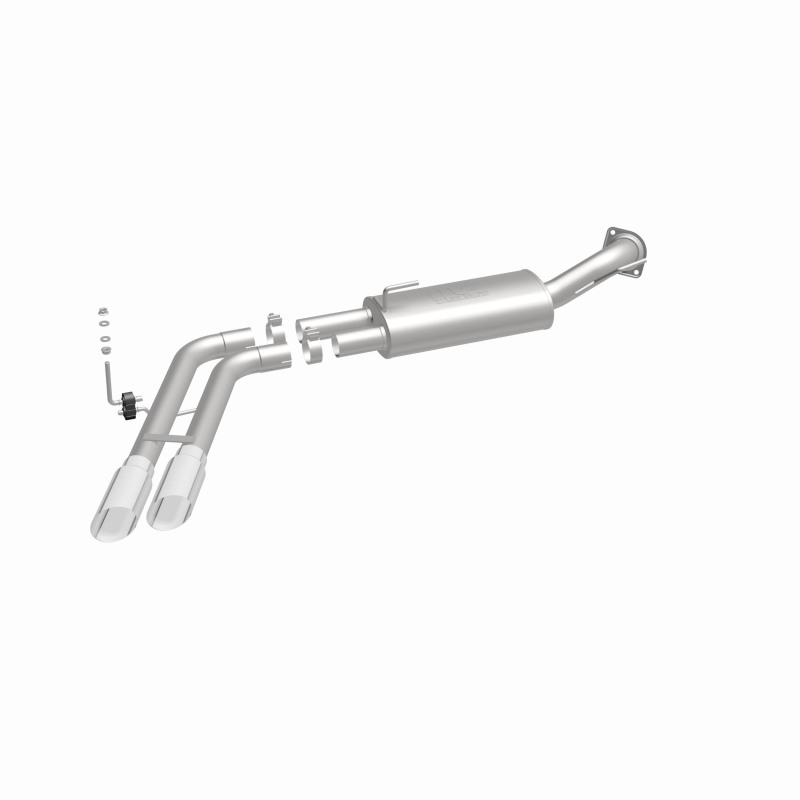Dodge Ram 1500 Performance Exhaust - Dual Same Side Before Passenger Rear Tire - Magnaflow - Street Series Cat Back - `09-`13