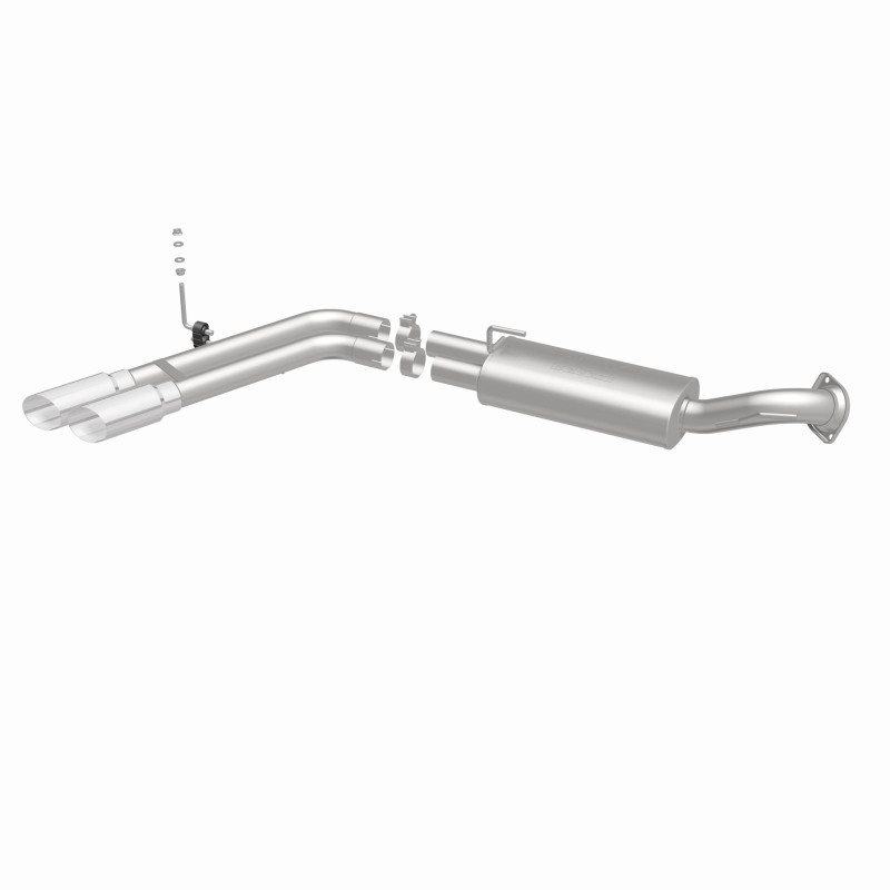 Dodge Ram 1500 Performance Exhaust - Dual Same Side Before Passenger Rear Tire - Magnaflow - Street Series Cat Back - `09-`13