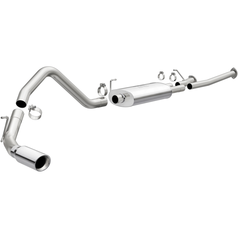 Toyota Tundra Performance Exhaust - Side Rear Exit - Magnaflow - Cat Back - Polished - `14-`21