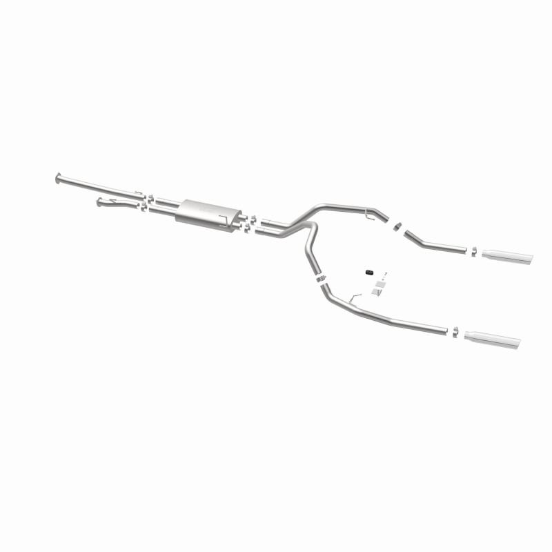 Toyota Tundra Performance Exhaust - Rear - Magnaflow - Street Series Cat Back, Dual Split Rear Exit - Polished - `14-`21