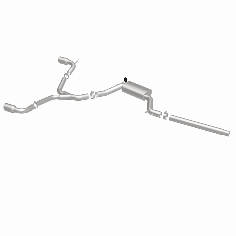 Volkswagen GTI Performance Exhaust - Magnaflow - Cat Back, Dual Split Rear Exit - Polished - `15-`17