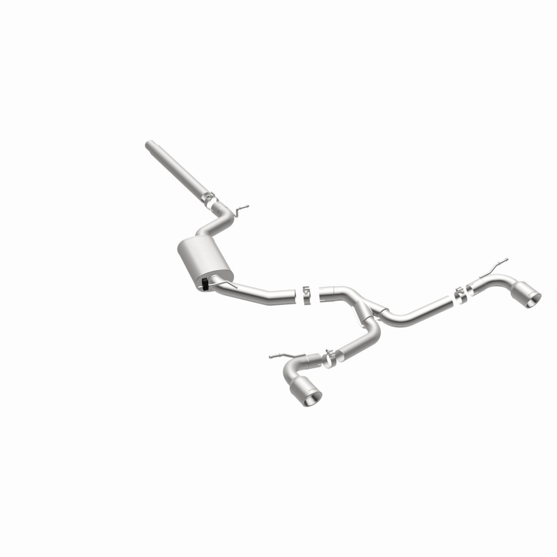 Volkswagen GTI Performance Exhaust - Magnaflow - Cat Back, Dual Split Rear Exit - Polished - `15-`17