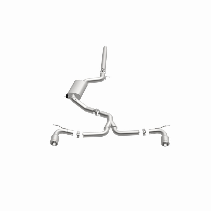 Volkswagen GTI Performance Exhaust - Magnaflow - Cat Back, Dual Split Rear Exit - Polished - `15-`17