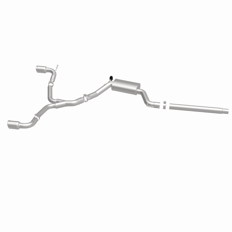 Volkswagen GTI Performance Exhaust - Magnaflow - Cat Back, Dual Split Rear Exit - Polished - `15-`17