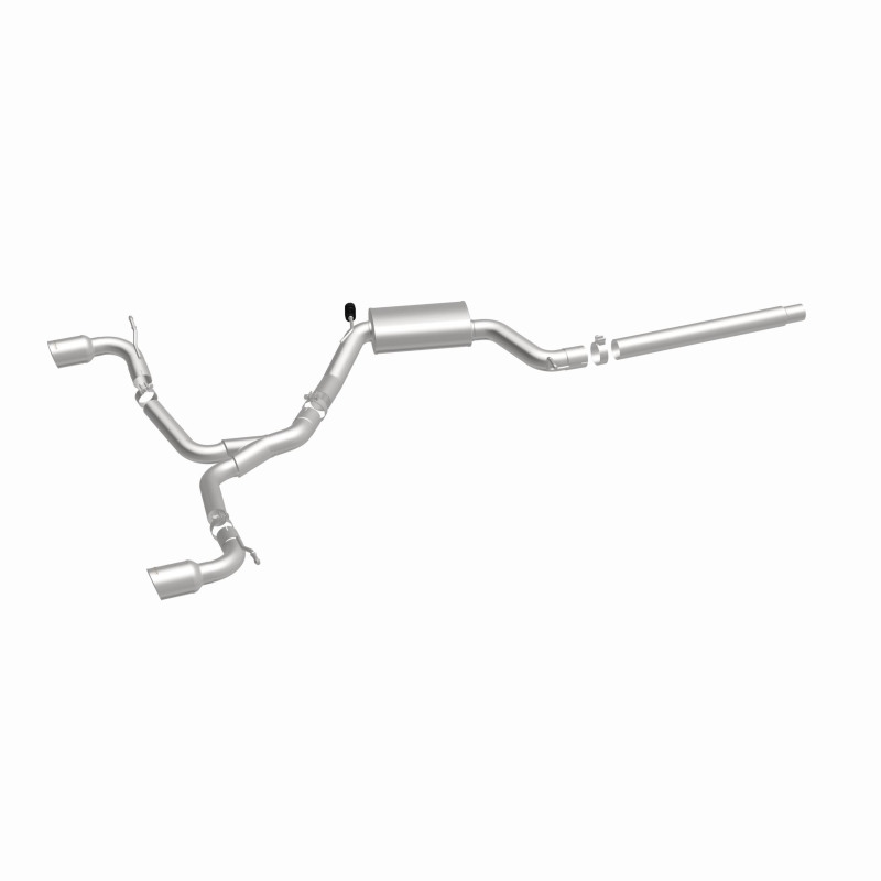 Volkswagen GTI Performance Exhaust - Magnaflow - Cat Back, Dual Split Rear Exit - Polished - `15-`17
