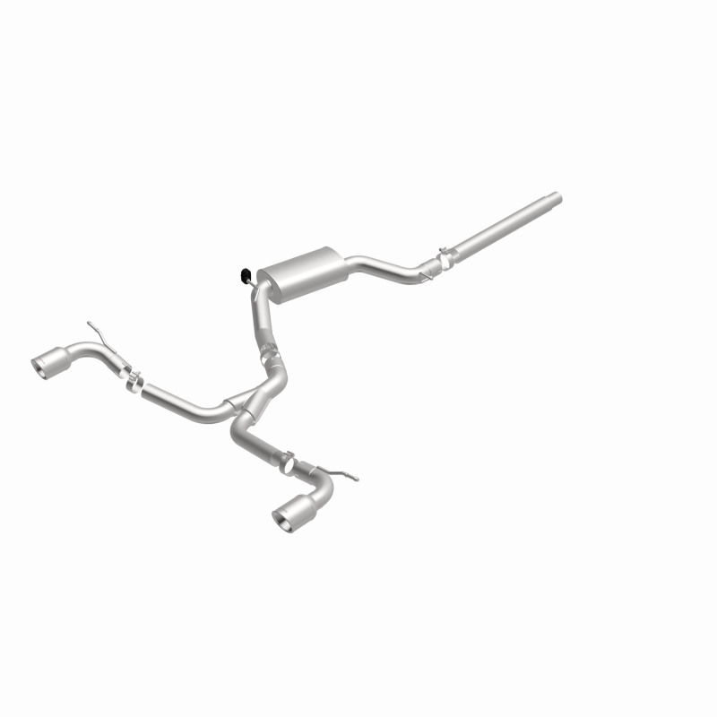 Volkswagen GTI Performance Exhaust - Magnaflow - Cat Back, Dual Split Rear Exit - Polished - `15-`17