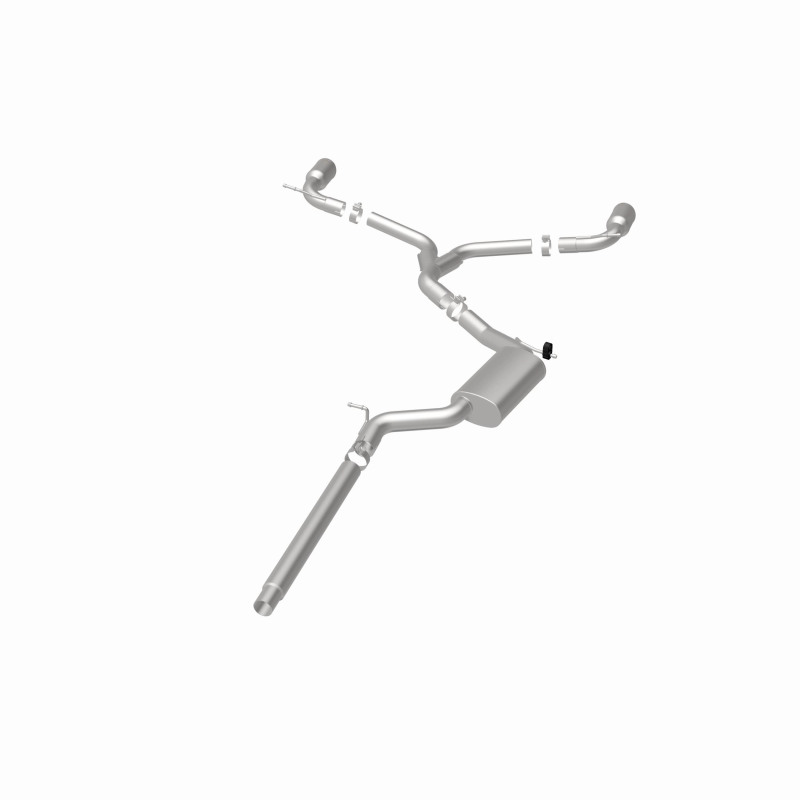 Volkswagen GTI Performance Exhaust - Magnaflow - Cat Back, Dual Split Rear Exit - Polished - `15-`17