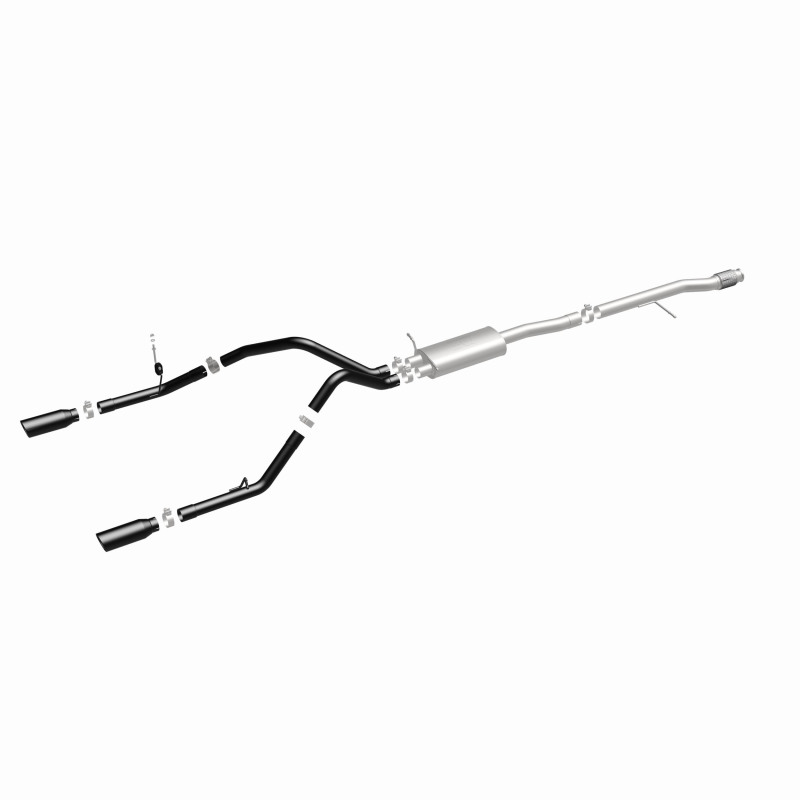 GMC Sierra Performance Exhaust - Magnaflow - Cat Back, Street Series - Black - `14-`15