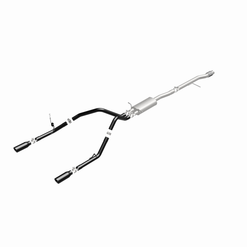 GMC Sierra Performance Exhaust - Magnaflow - Cat Back, Street Series - Black - `14-`15