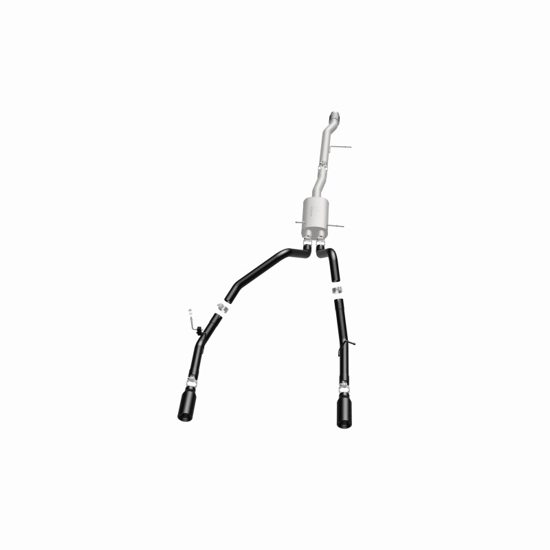 GMC Sierra Performance Exhaust - Magnaflow - Cat Back, Street Series - Black - `14-`15