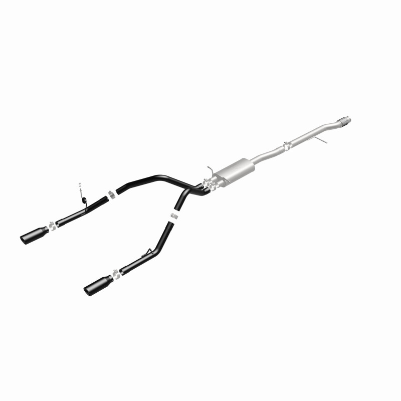 GMC Sierra Performance Exhaust - Magnaflow - Cat Back, Street Series - Black - `14-`15