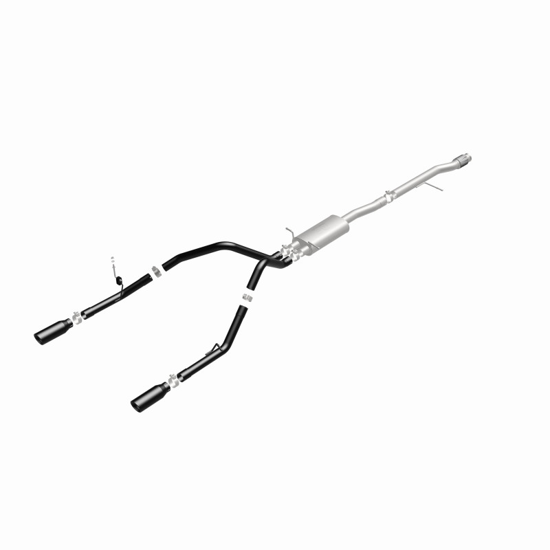 GMC Sierra Performance Exhaust - Magnaflow - Cat Back, Street Series - Black - `14-`15