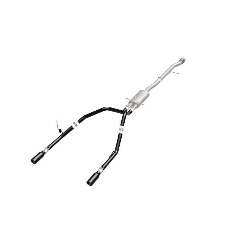 GMC Sierra Performance Exhaust - Magnaflow - Cat Back, Street Series - Black - `14-`15