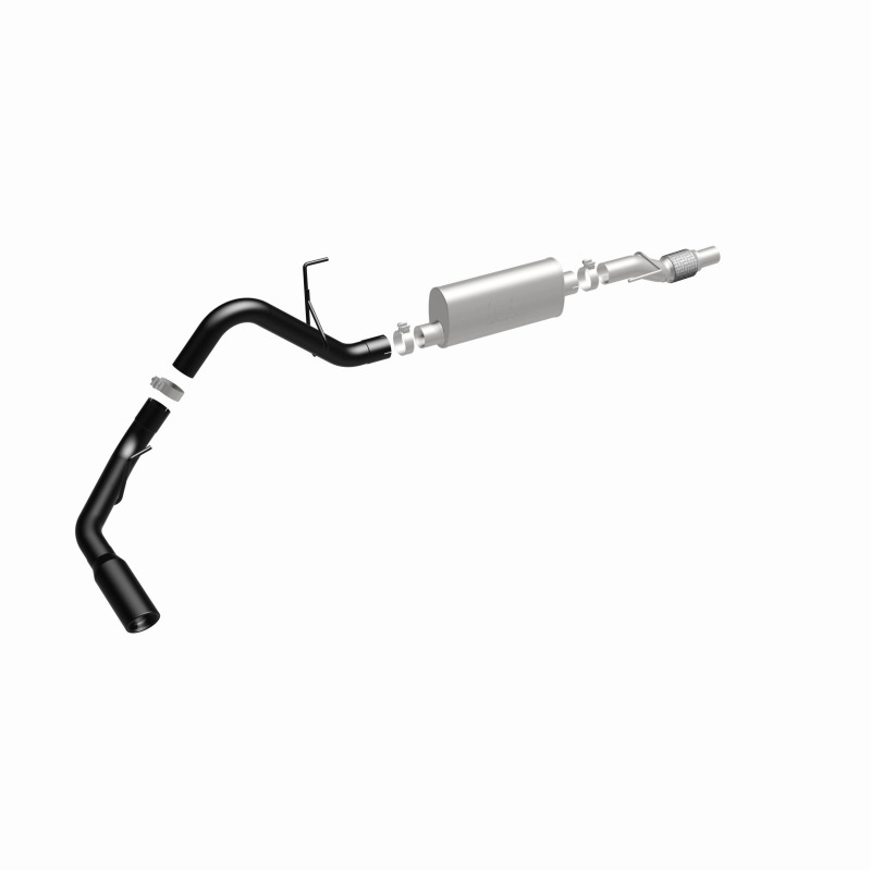 Ford F-150 Performance Exhaust - Single Side Exit Rear - Magnaflow - Cat Back - Black - `11-`14